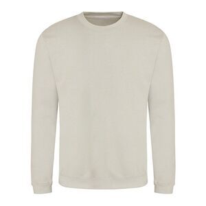 AWDis Just Hoods AWDis Unisex Crew Neck Plain Sweatshirt (280 GSM) / Natural Sto